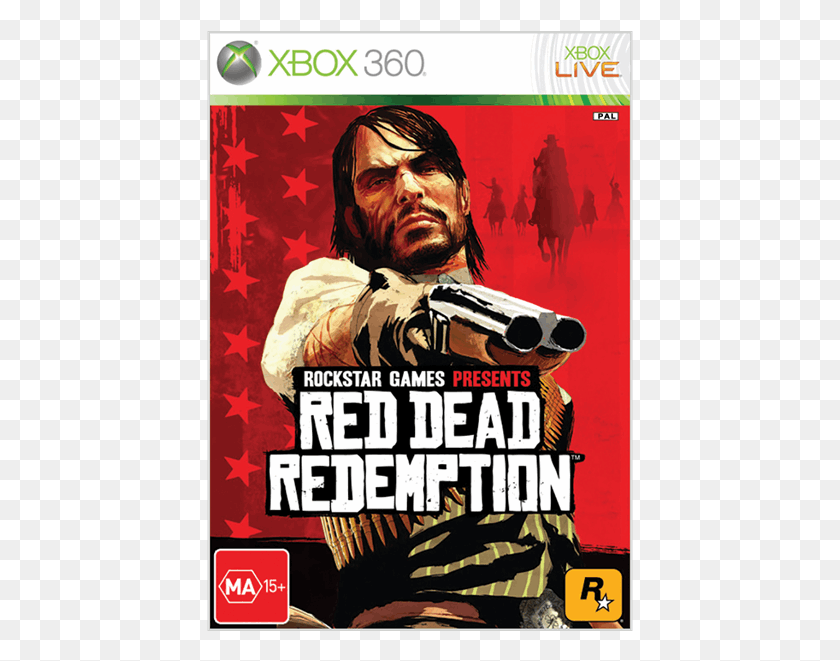 427x601 Red Dead Redemption 1 Per Xbox, Advertisement, Poster, Person HD PNG Download