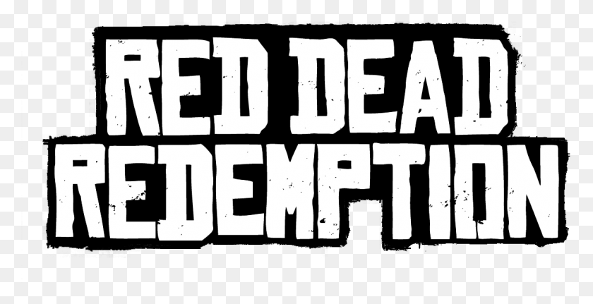 1184x564 Red Dead Redemption Logo Red Dead Redemption Logo, Text, Alphabet, Clothing HD PNG Download