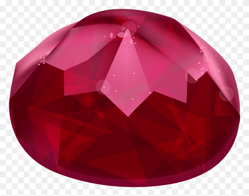 3909x3025 Red Diamond Gem Clipart Red Diamond, Gemstone, Jewelry, Accessories HD PNG Download