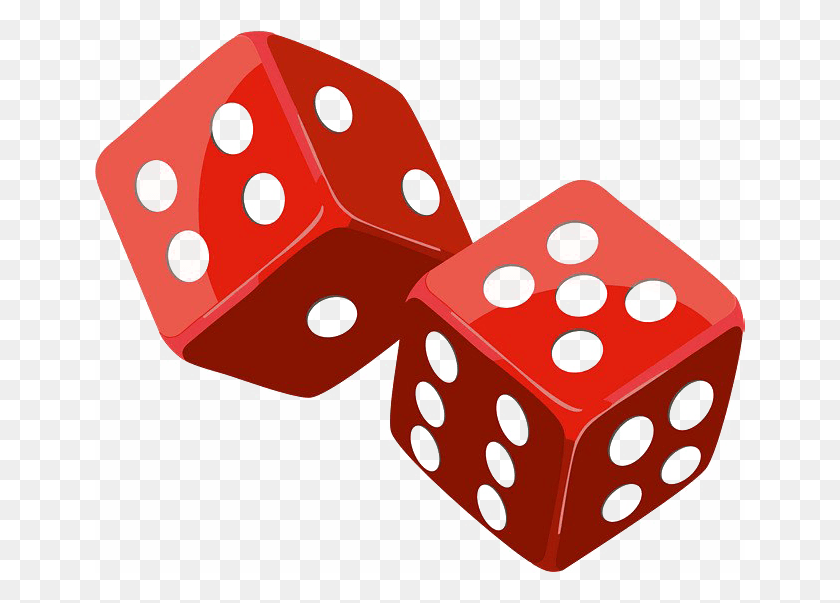 650x543 Red Dice Image Red Dice, Game HD PNG Download