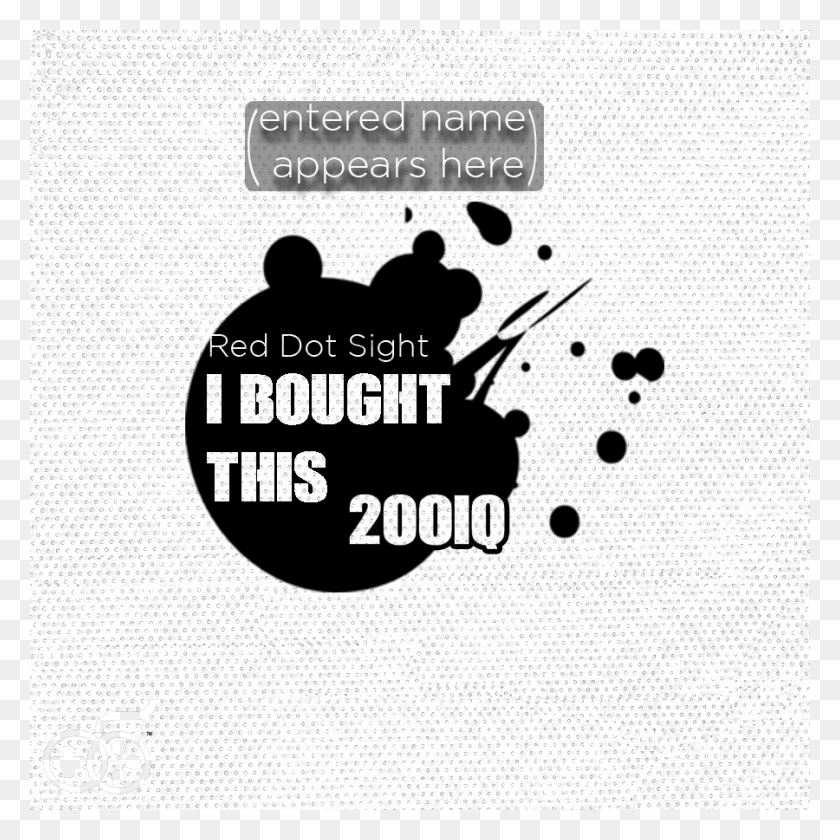 900x900 Red Dot Graphic Design, Text, Label, Paper HD PNG Download