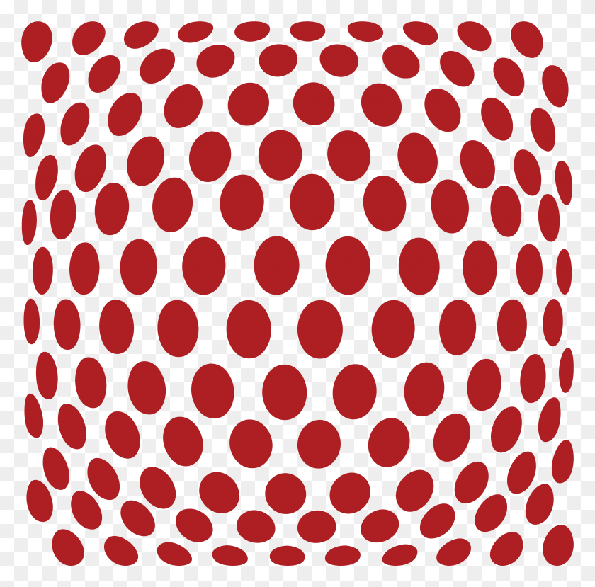3980x3928 Red Dots Red Graphic Dots Circles Hq Photo Ottoman, Rug, Texture, Pattern HD PNG Download