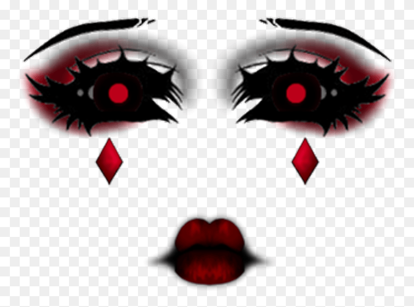 775x562 Red Eye Glow Dark Makeup Transparent Background, Graphics, Halloween HD PNG Download