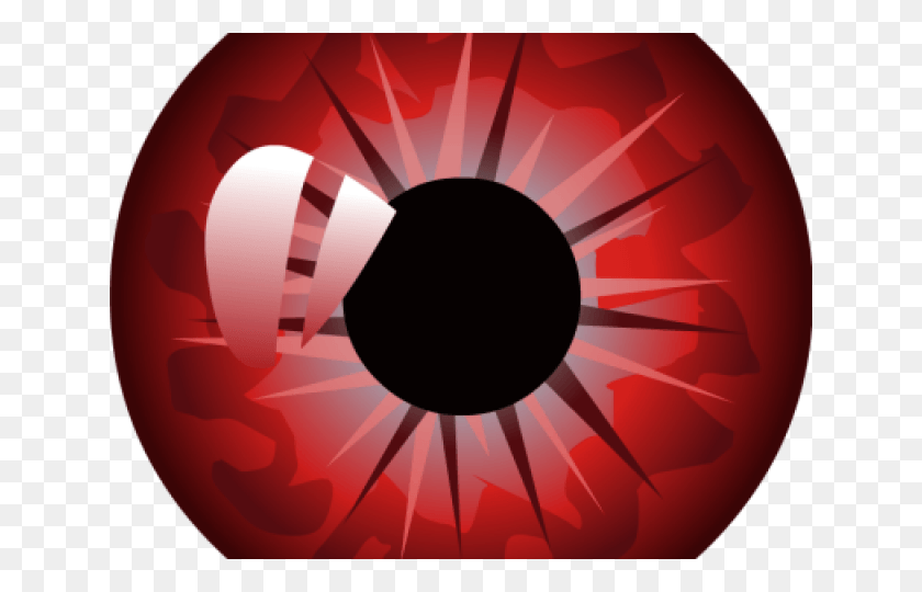640x480 Red Eyes Clipart Evil Circle, Flare, Light, Plant HD PNG Download