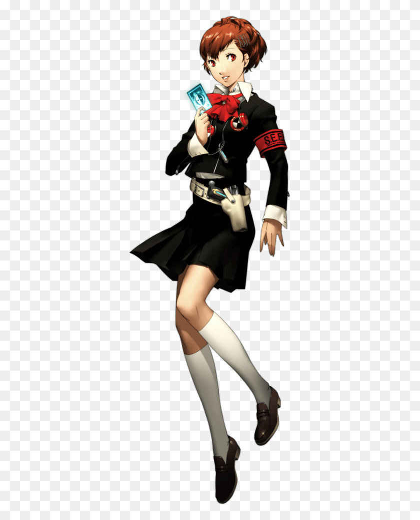325x978 Red Eyes Kotone Shiomi Persona, Clothing, Apparel, Person HD PNG Download