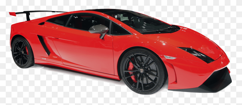 2193x861 Red Ferrari Image Lamborghini Huracn, Wheel, Machine, Tire HD PNG Download
