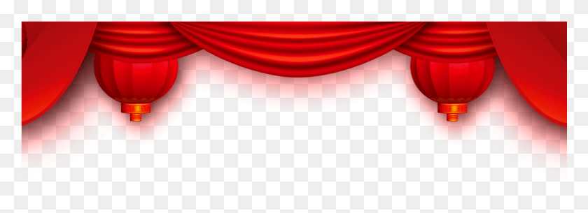 1025x323 Red Festive Curtain Cable, Stage, Velvet HD PNG Download