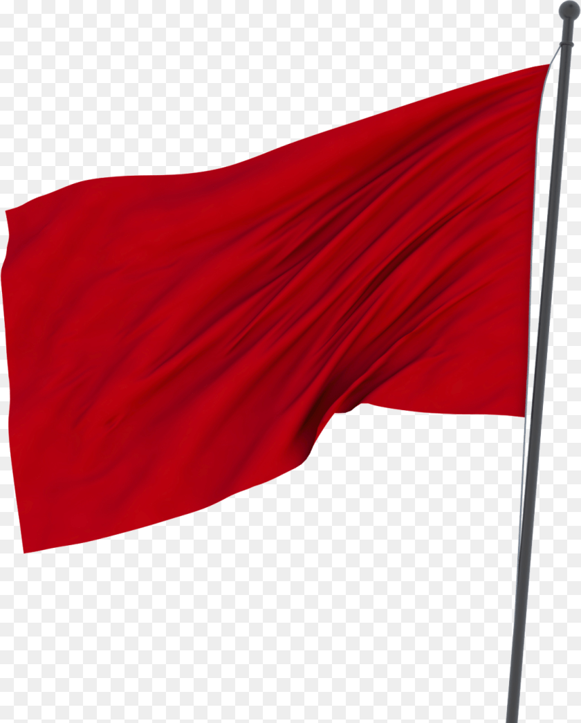 Red Flag Sticker PNG