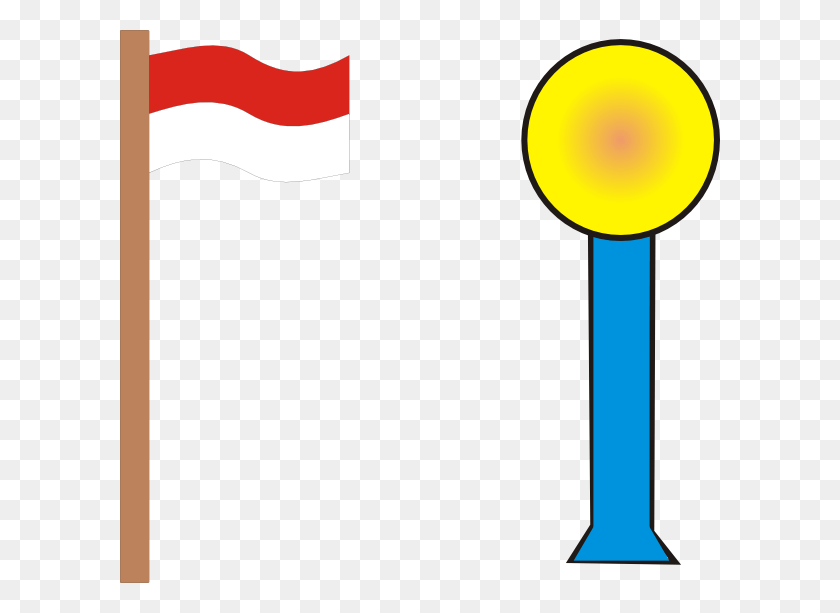 600x553 Красный Флаг На Полюсе Картинки Полюс Клипарт, Символ, Лампа, Флаг Hd Png Скачать