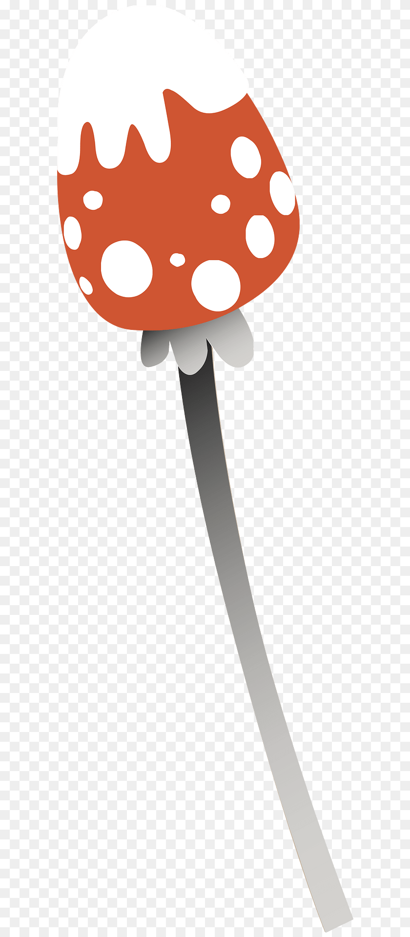 Red Fly Agaric Mushroom Clipart, Fungus, Plant, Amanita Sticker PNG