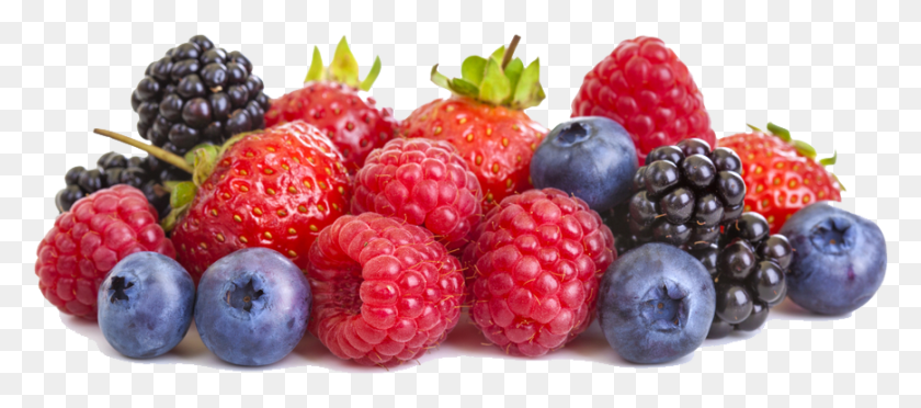 869x348 Red Fruits Fruit Berries, Raspberry, Plant, Food HD PNG Download