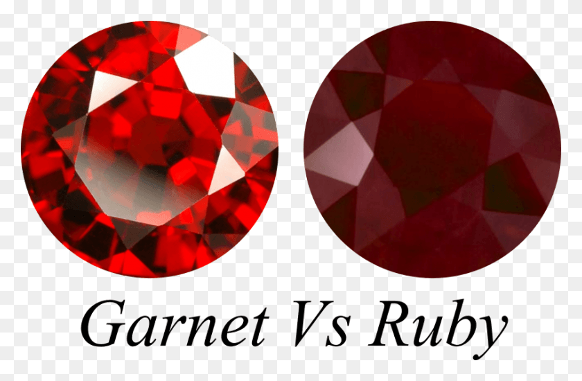 848x533 Red Garnet Vs Ruby Gemstone Ruby Garnet, Diamond, Jewelry, Accessories HD PNG Download