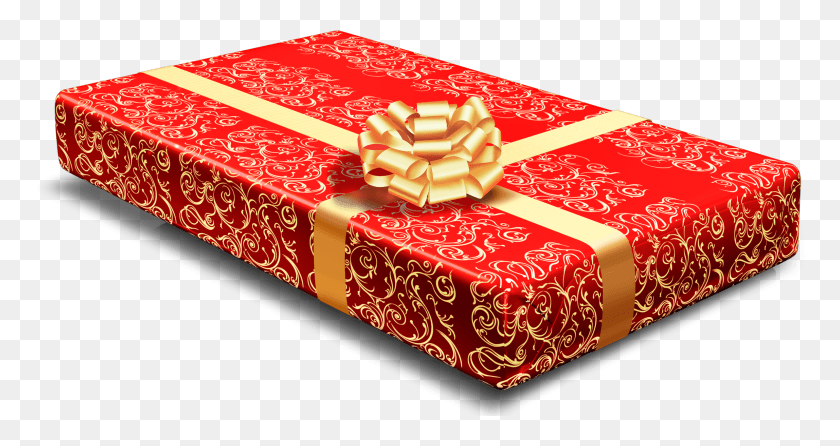 2297x1138 Red Gift Clipart Christmas Gifts HD PNG Download