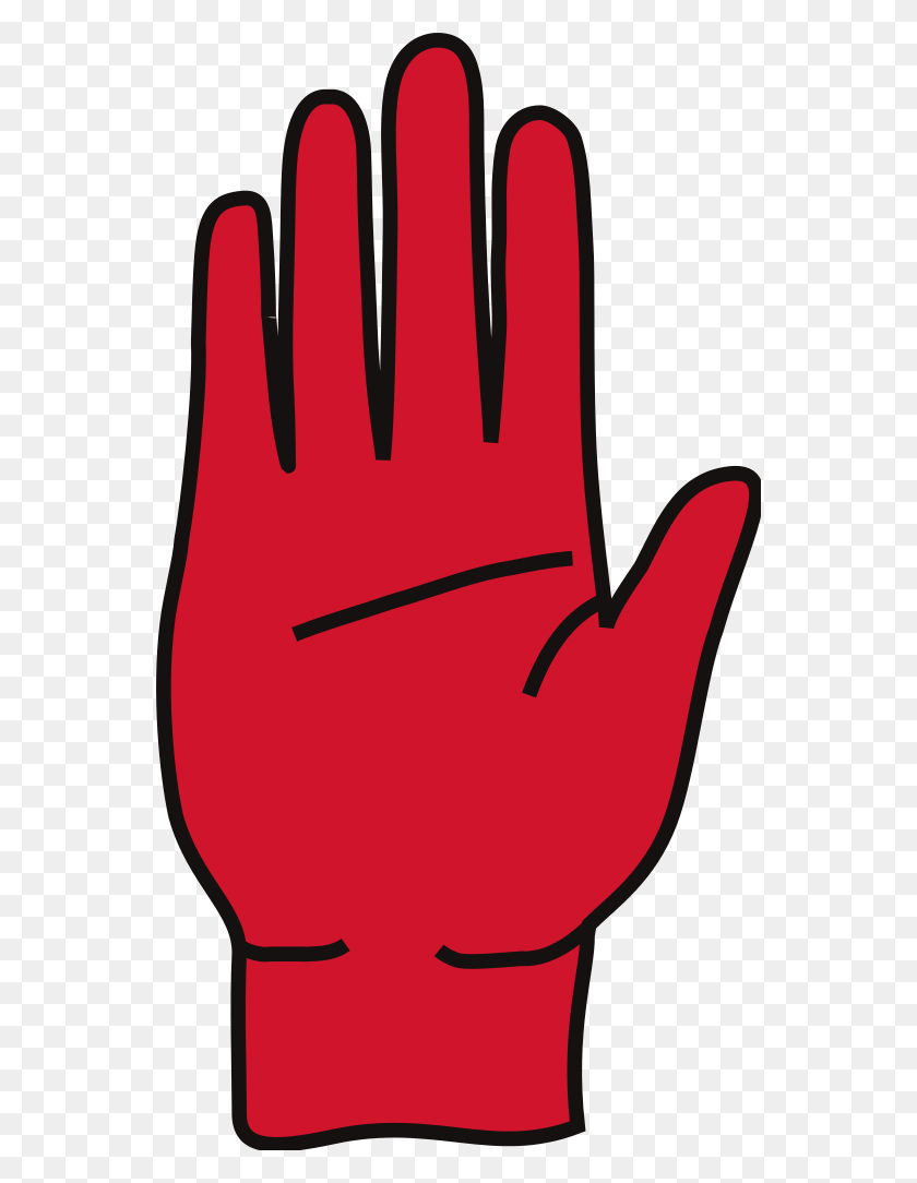 554x1024 Red Hand Of Ulster Red Hand Of Ulster, Clothing, Apparel, Heart HD PNG Download
