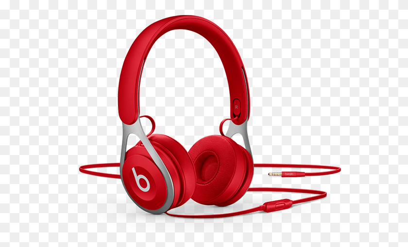578x450 Red Headphone Image Background Beats Ep Red And Black, Electronics, Headphones, Headset HD PNG Download