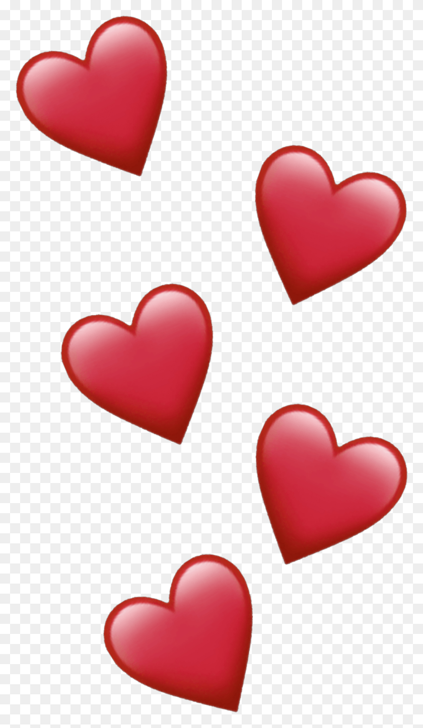 1023x1820 Descargar Png Corazón Rojo Emoji Corazón, Almohada, Cojín, Citas Hd Png