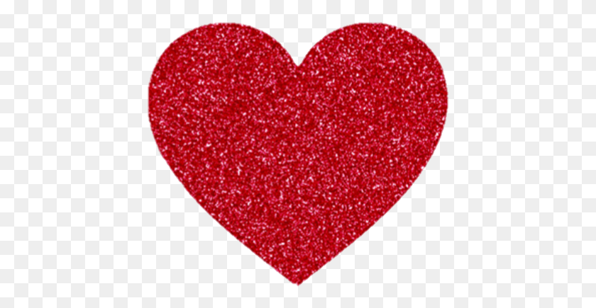 425x375 Красное Сердце Любовь Блеск Прозрачный Розовый Блеск Сердце, Свет Hd Png Скачать
