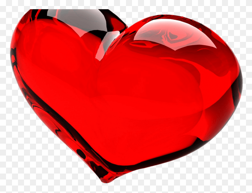 1056x793 Red Heart Transparent Background 3d Heart Transparent Background, Helmet, Clothing, Apparel HD PNG Download