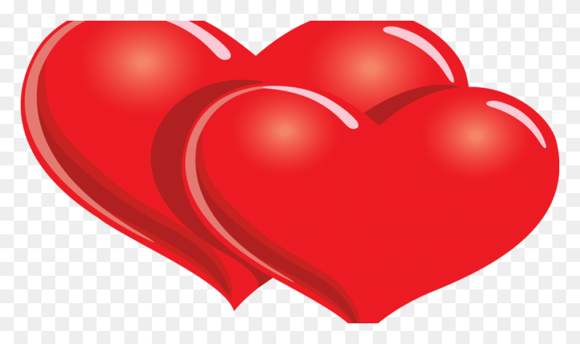 915x515 Red Hearts Love Background Background Heart, Balloon, Ball, Plant HD PNG Download