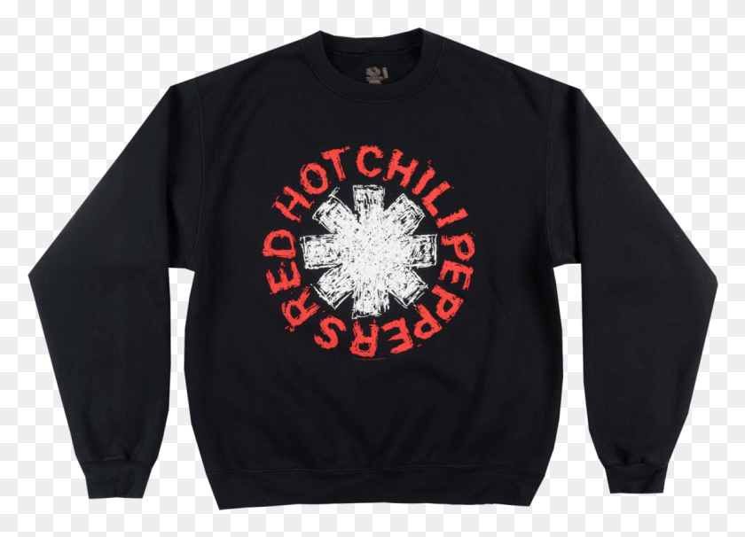 1163x815 Red Hot Chili Peppers Rhcp Crewneck Sweatshirt Music Red Hot Chili Peppers Red Shirt, Clothing, Apparel, Sweater HD PNG Download