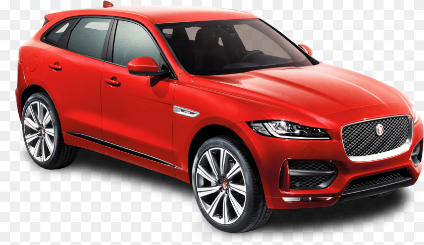Red Jaguar F Pace Car E Renault Captur Red Edition, Sedan, Transportation, Vehicle, Machine Sticker PNG