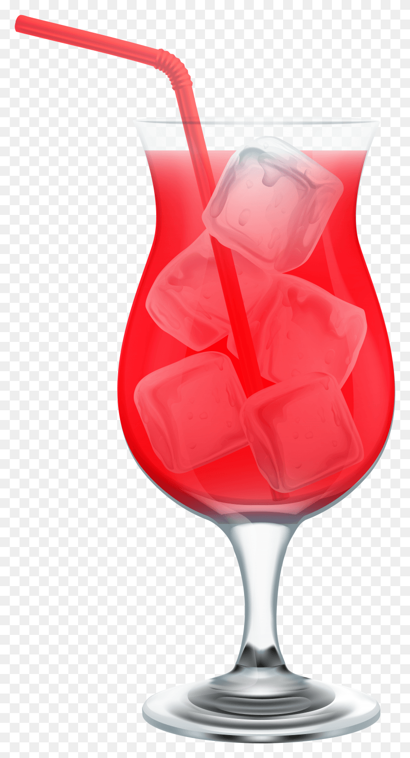 4095x7837 Red Juice Cocktail Clip Art Image Red Cocktail HD PNG Download