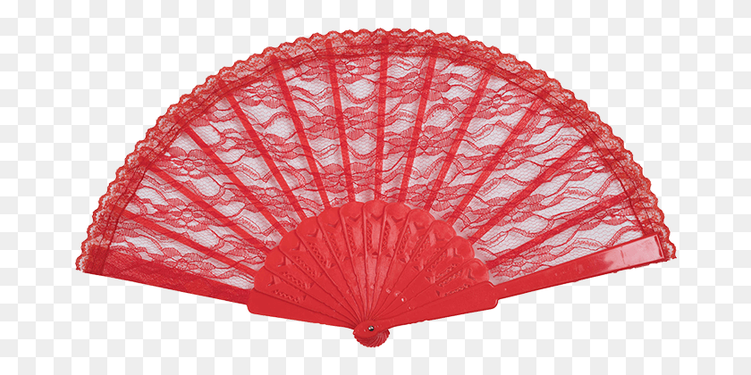 674x360 Red Lace Fan Accessory Hand Fan, Sweets, Food, Confectionery HD PNG Download