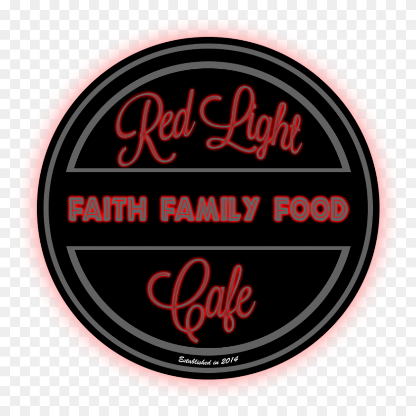 823x823 Red Light Cafe Calligraphy, Label, Text, Alphabet HD PNG Download