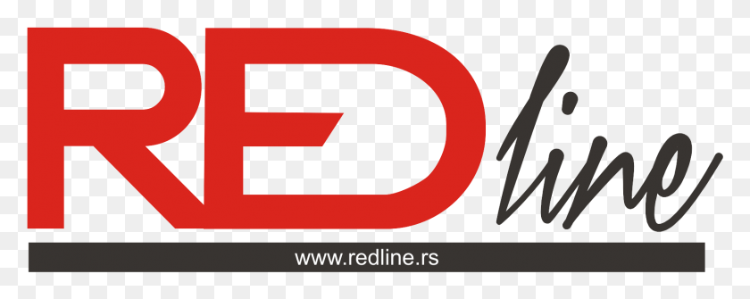 1686x595 Red Line Logo, Label, Text, Symbol HD PNG Download