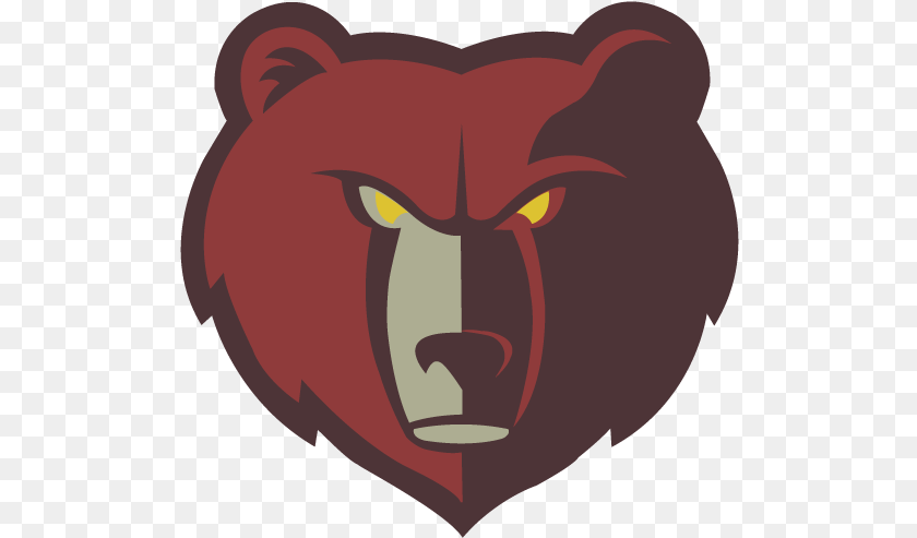 513x493 Red Memphis Grizzlies Logo Memphis Grizzlies Logo, Maroon, Baby, Person PNG