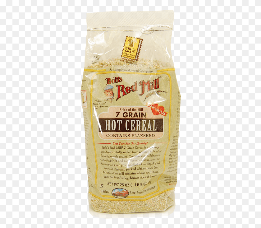324x673 Descargar Png Red Mill 7 Grain Hot Cereal Bob39S Red Mill Hot Cereal, Polvo, Harina, Alimentos Hd Png