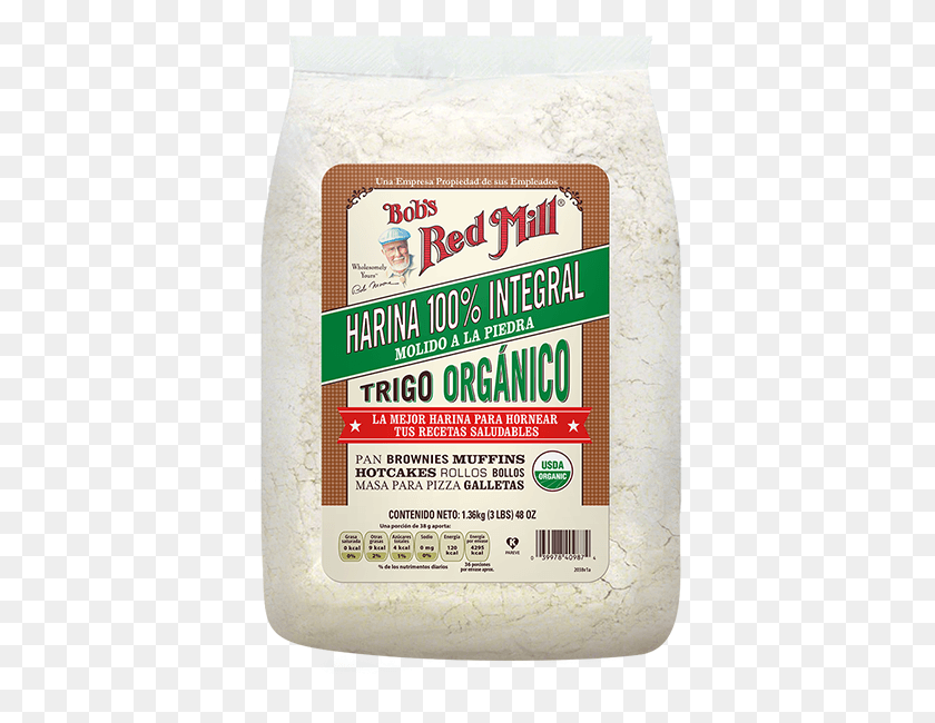 386x590 Red Mill Harina De Trigo Entero Whole Grain, Flour, Powder, Food HD PNG Download