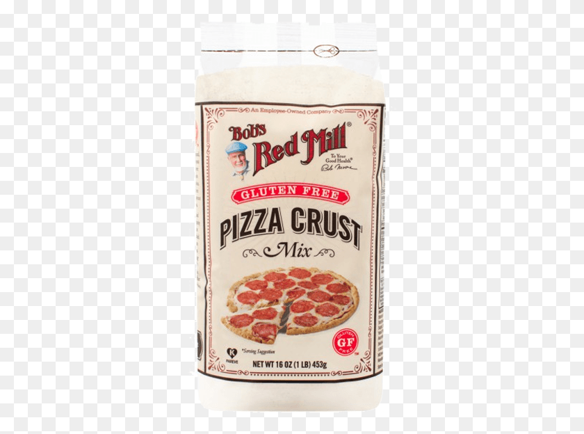 301x564 Descargar Png Red Mill Pizza Crust Mix Red Mill Masa De Pizza Sin Gluten, Menú, Texto, Comida Hd Png