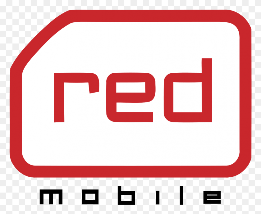 1099x887 Red Mobile Red Mobile Logo, First Aid, Text, Label HD PNG Download