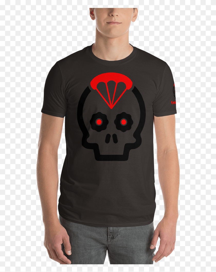 559x1001 Red Mockup Front Mens Smoke T Shirt, Clothing, Apparel, Sleeve HD PNG Download