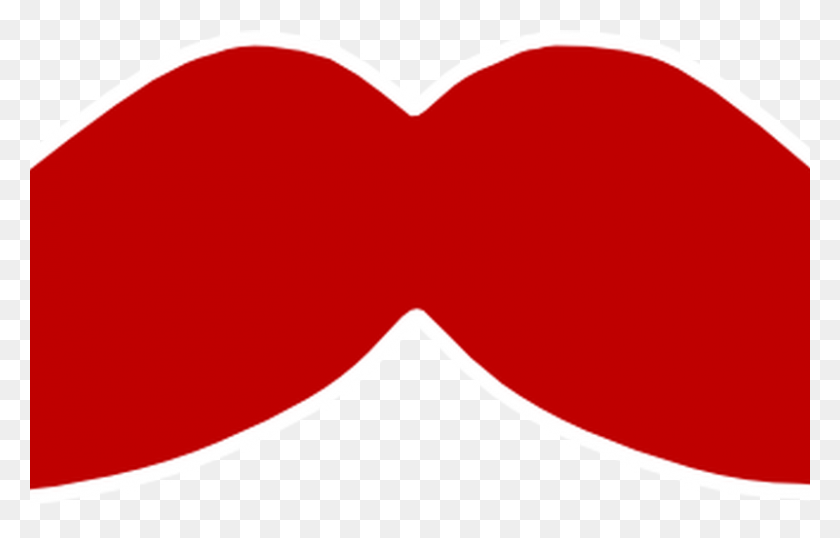 800x491 Red Mustache Clip Art, Label, Text, Heart HD PNG Download