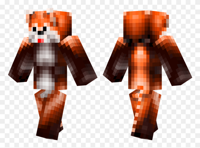 782x564 Red Panda Minecraft Robots Skin, Robot, Plant, Armor HD PNG Download