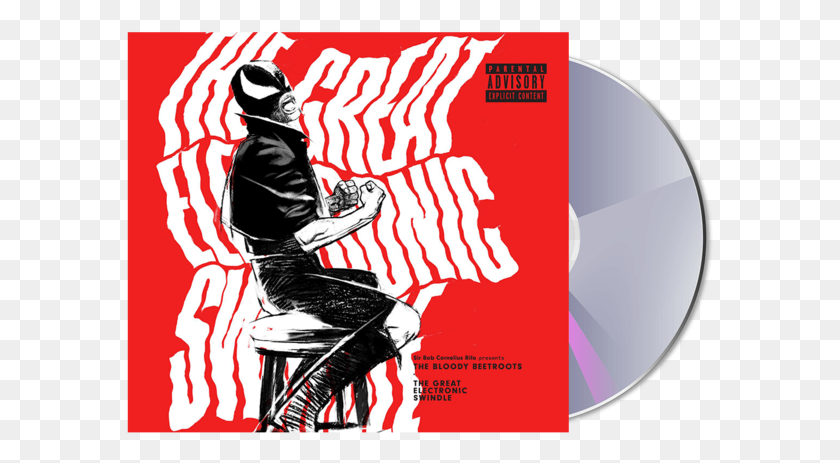 588x403 Red Parental Advisory Logo Bloody Beetroots The Great Electronic Swindle, Poster, Advertisement, Flyer HD PNG Download