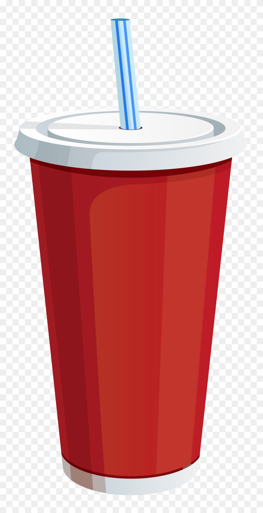 1623x3166 Red Plastic Drink Cup Vector Clipart Gallery, Mailbox, Beverage, Juice Transparent PNG