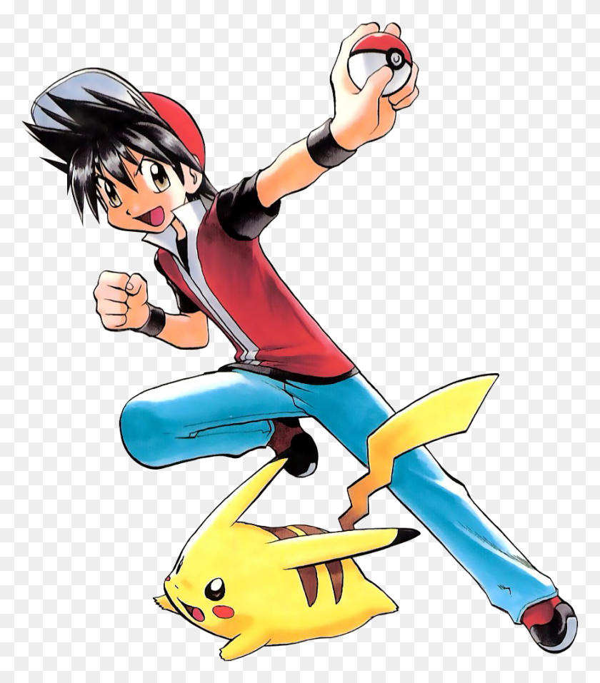 878x1010 Pokemon Rojo Especial, Persona Humana, Comics Hd Png