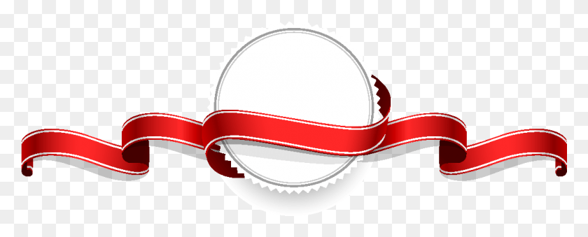 1084x389 Red Ribbon, Logo, Symbol, Trademark HD PNG Download