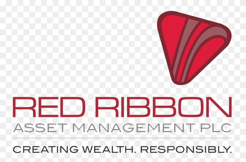 867x548 Red Ribbon Asset Management Цена Акций Комбинированное Страхование, Текст, Медиатор, Логотип Hd Png Скачать
