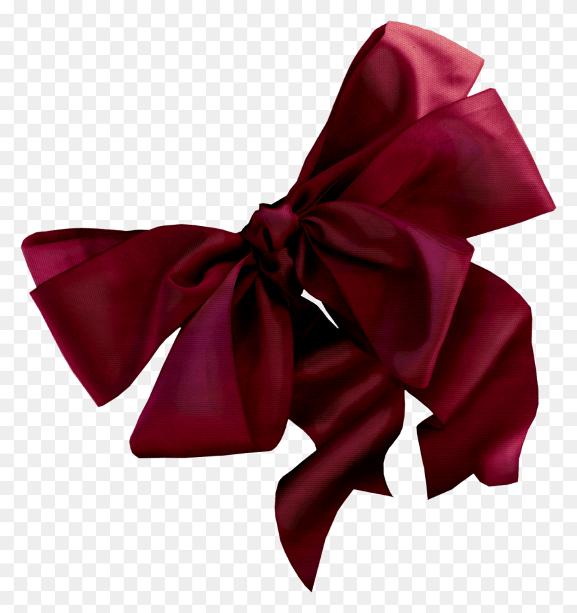 1199x1280 Red Ribbon Clipart Satin, Plant, Flower, Blossom HD PNG Download