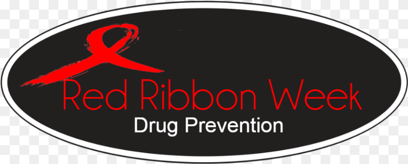 Red Ribbon Week, Logo, Disk, Oval, Aircraft Sticker PNG