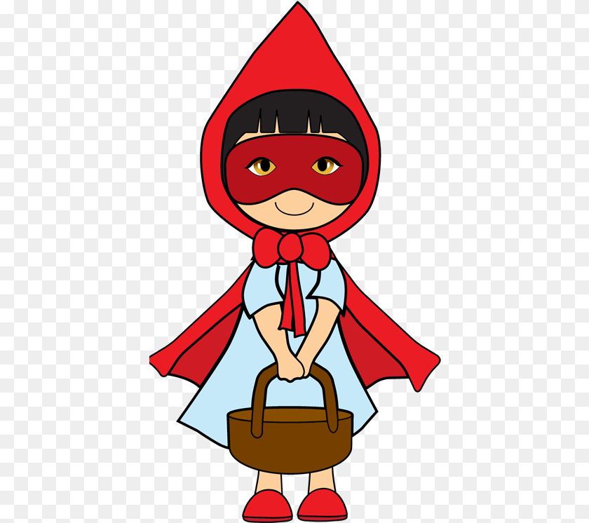 417x746 Red Riding Hood Clipart Cape Red Little Riding Hood, Baby, Person, Face, Head PNG