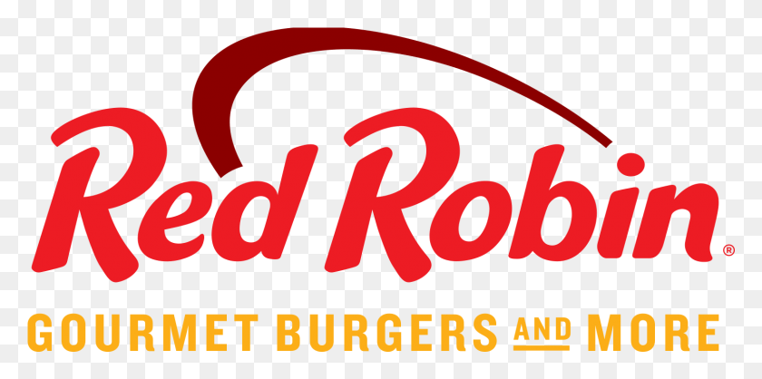 1507x692 Descargar Png Red Robin Gourmet Burgers Logo, Texto, Alfabeto, Etiqueta Hd Png