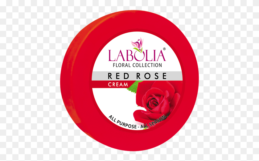 453x462 Red Rose Cold Cream Labolia All Products, Label, Text, Plant HD PNG Download
