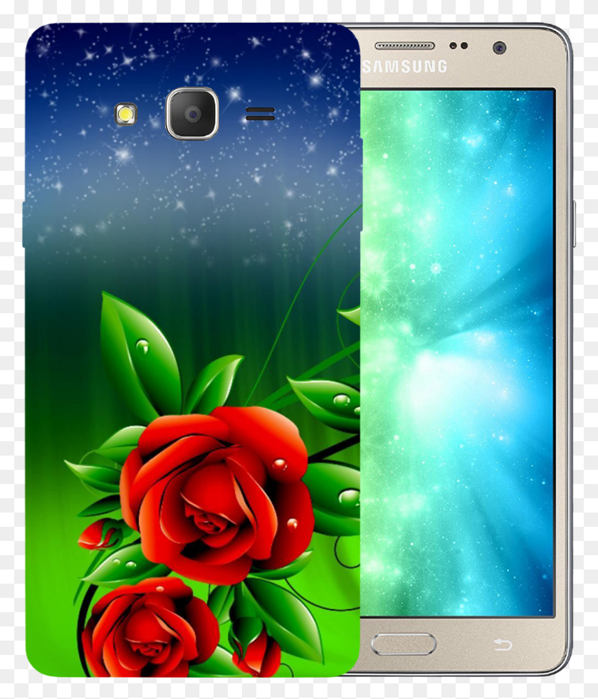837x990 Red Rose Printed Case Cover For Samsung J7 Pro By Mobiflip Rose Full Background, Graphics, Poster HD PNG Download