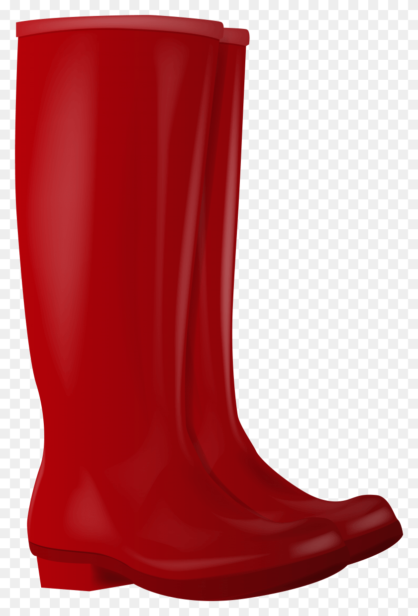 5256x7925 Red Rubber Boots Clip Art Image Rain Boot, Clothing, Apparel, Footwear HD PNG Download