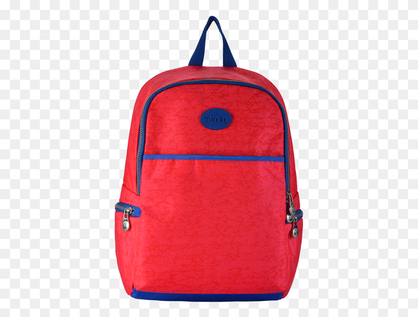 381x577 Red School Backpack For Girls Bag HD PNG Download